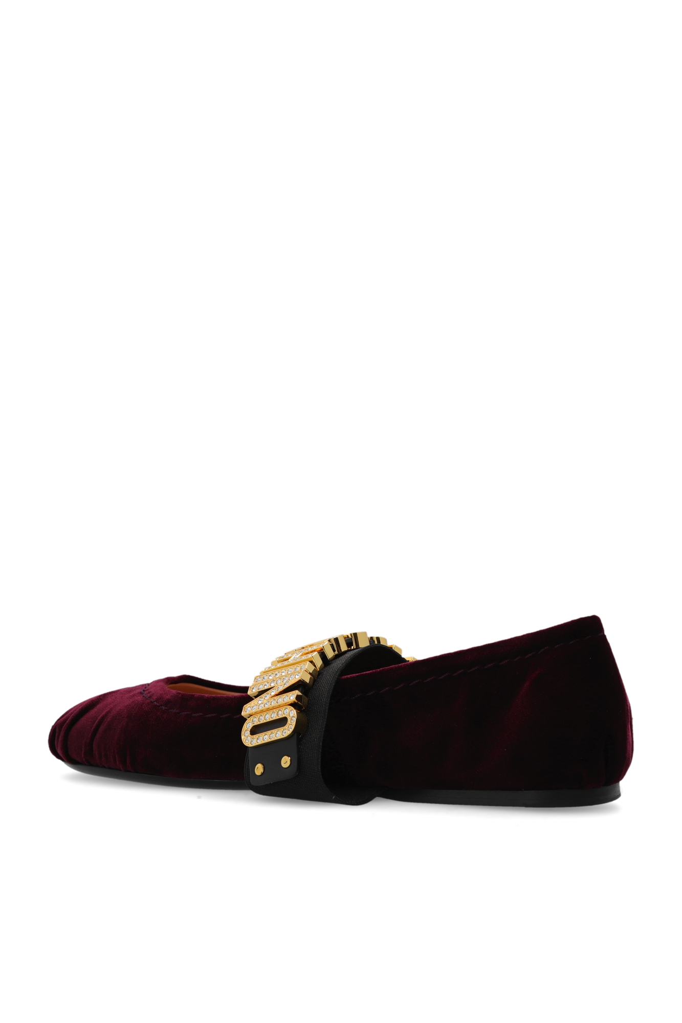 フラットシューズ MOSCHINO COUTURE Woman Ballet flats Natural MA10624C1MMX0 Moschino Ballet flats and ballerina shoes for Women | Online